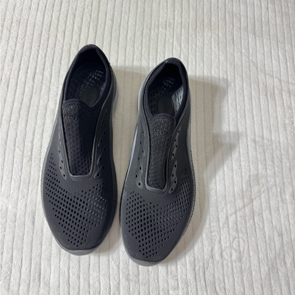 CROCS Lite Ride Men's Black Slip-On Mules